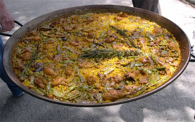 Paella de la Parreta o Valenciana